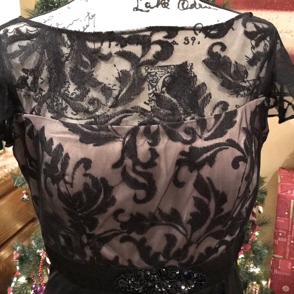 Patra Lace Bodice Evening Gown - Picture 6 of 13